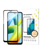 Wozinsky Full Glue Tempered Glass Tempered Glass For Xiaomi Redmi A2 / Redmi A1 9H Full Screen Cover With Black Frame