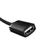 Extension cable USB 2.0 0.5m Baseus AirJoy Series - black