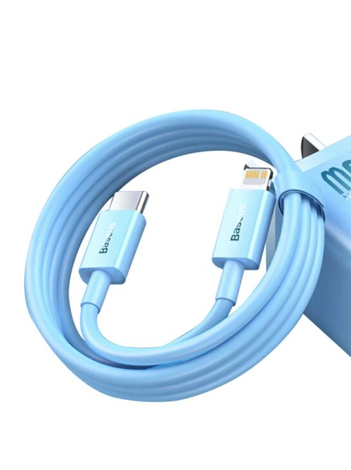 Baseus CAYS001903 Lightning - USB-C PD cable 20W 480Mb/s 1m - blue