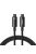 Baseus CAWJ040101 USB-C - USB-C cable 240W 480Mb/s 2m - black and gray