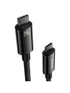 Baseus CAWJ040101 USB-C - USB-C cable 240W 480Mb/s 2m - black and gray