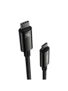 Baseus CAWJ040001 USB-C - USB-C cable 240W 480Mb/s 1m - black