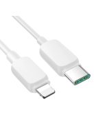 Joyroom Multi-Color Series A14 USB-C / Lightning 20W cable 1.2 m - white