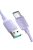 Joyroom Multi-Color Series A14 USB-A / USB-C 3A Cable 1.2m - Purple