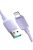 Joyroom Multi-Color Series A14 Lightning / USB-A 2.4A 1.2 m cable - purple