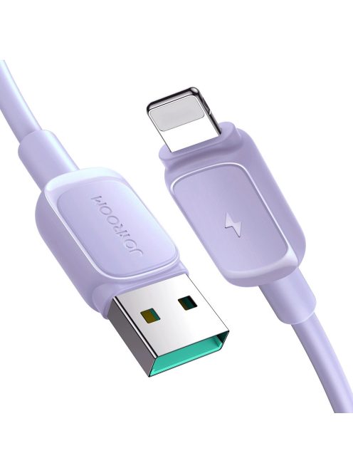 Joyroom Multi-Color Series A14 Lightning / USB-A 2.4A 1.2 m cable - purple