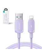 Joyroom Multi-Color Series A14 Lightning / USB-A 2.4A 1.2 m cable - purple