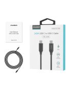 Choetech XCC-1036 USB-C - USB-C PD cable 240W 480Mb/s 2m - black