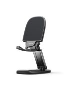 Joyroom JR-ZS371 foldable stand for phone and tablet with height adjustment - black