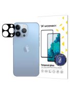 9H tempered glass for iPhone 15 Pro Wozinsky Full Camera Glass - black