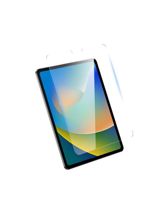 Baseus Crystal tempered glass for iPad 10.2'' (2019/2020/2021) / iPad Air 3 10.5'' + mounting kit - transparent