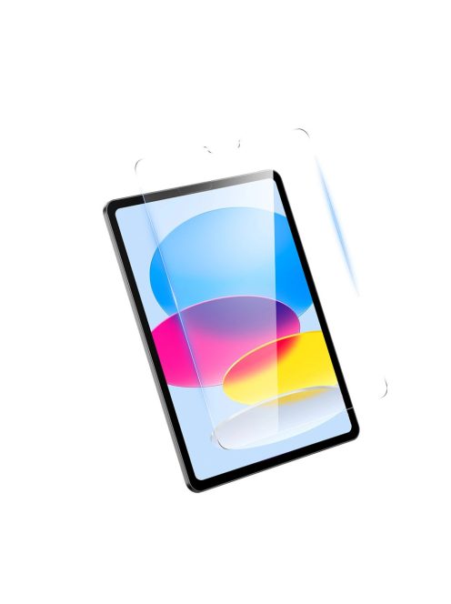 Baseus Crystal tempered glass for iPad 10 10.9'' 2022 + mounting kit - transparent