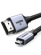 Ugreen HD164 15517 micro HDMI / HDMI 2.1 8K cable 2m - gray