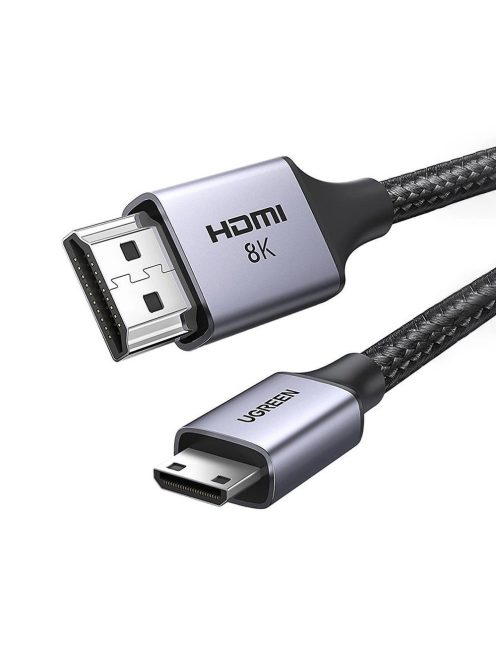 Ugreen HD163 15515 mini HDMI / HDMI 2.1 8K cable 2m - gray