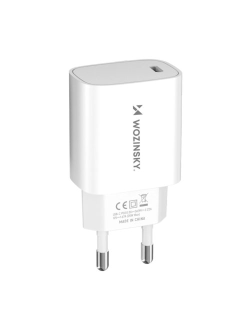 Wozinsky WGWCCW 20W USB-C wall charger - white