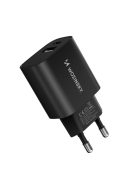 Wozinsky WGWCB USB-A USB-C 20W wall charger - black