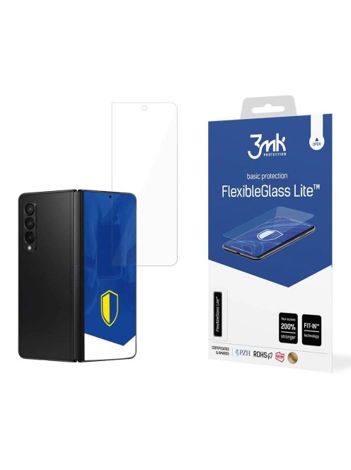 3mk FlexibleGlass Lite™ hybrid glass on Samsung Galaxy Z Fold 5 (front)