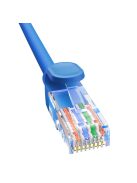 Baseus High Speed ​​Cat 6 RJ-45 1000Mb/s Ethernet cable 5m round - blue