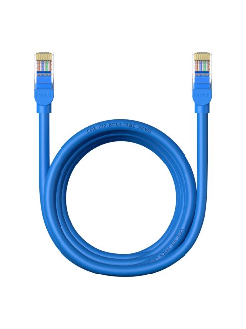 Baseus High Speed ​​Cat 6 RJ-45 1000Mb/s Ethernet cable 3m round - blue