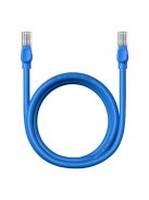 Baseus High Speed ​​Cat 6 RJ-45 1000Mb/s Ethernet cable 2m round - blue