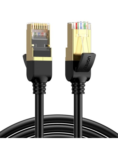 Network cable Ugreen NW107 RJ45/Cat 7 STP 15m - black