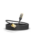 Network cable Ugreen NW107 RJ45/Cat 7 STP 15m - black