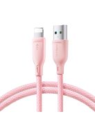 Joyroom Multi-Color Series S-A34 USB-A / Lightning 3A cable 1m - pink