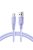 Joyroom Multi-Color Series S-A34 USB-A / USB-C 100W Cable 1m - Purple