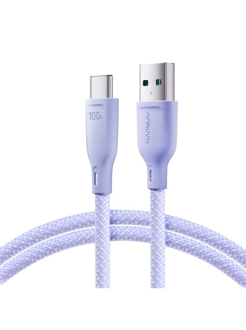 Joyroom Multi-Color Series S-A34 USB-A / USB-C 100W Cable 1m - Purple