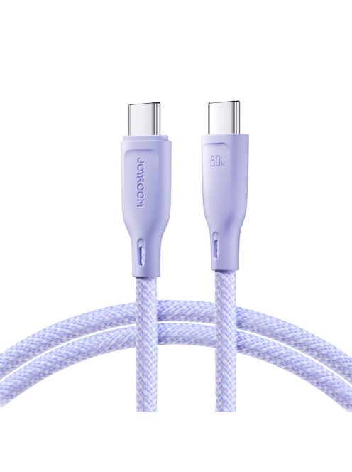 Joyroom Multi-Color Series S-A34 USB-C / USB-C PD 60W 1m Cable - Purple