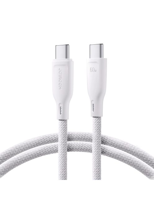 Joyroom Multi-Color Series S-A34 USB-C / USB-C PD 60W 1m Cable - White