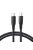 Joyroom Multi-Color Series S-A34 USB-C / USB-C PD 60W cable 1m - black