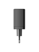 Joyroom JR-TCF09 fast charger 2x USB-C 40W - black