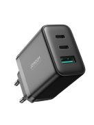 Joyroom JR-TCF10 fast charger 2x USB-C USB-A 32W - black