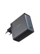 Joyroom JR-TCG04EU 100W GaN charger 3x USB-C USB-A + USB-C / USB-C cable 100W - black