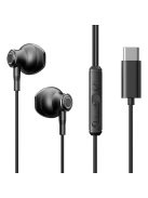 Joyroom TYPE-C Series JR-EC07 USB-C in-ear headphones metal - black