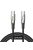 Joyroom Star-Light Series SA27-CC5 USB-C / USB-C cable 100W 2m - black