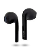 Guess GUTWST26PSK TWS Bluetooth headphones + docking station - black Classic EST Logo