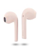 Guess Classic EST Logo TWS Bluetooth headphones + docking station - pink