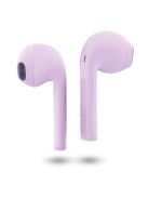 Guess GUTWST26PSU TWS Bluetooth headphones + docking station - purple Classic EST Logo