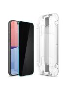 TEMPERED GLASS Spigen GLAS.TR "EZ FIT" 2-PACK IPHONE 15 PRIVACY