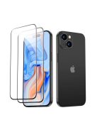 ESR TEMPERED GLASS 2-PACK IPHONE 15 BLACK