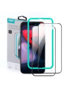 ESR TEMPERED GLASS 2-PACK IPHONE 15 PRO BLACK