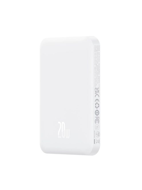 Baseus mini power bank 5000mAh 20W + USB-C cable (20V/3A) - white