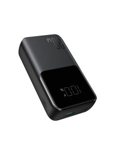   Joyroom JR-PBC06 mini power bank with built-in USB-C / Lightning cables 30W 10000mAh - black