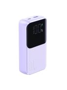 Joyroom JR-PBC06 mini power bank with built-in USB-C / Lightning cables 30W 10000mAh - purple