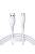 Joyroom Starry series SA32-AC6 100W USB-A / USB-C cable 1m - white