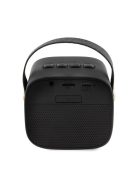 Guess Bluetooth speaker GUWSB2P4SMK Speaker mini black/black 4G Leather Script Logo with Strap