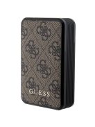 Guess Powerbank 18W GUPB10DP4GEGW 10000mAh brown/brown 4G Leather Metal Logo