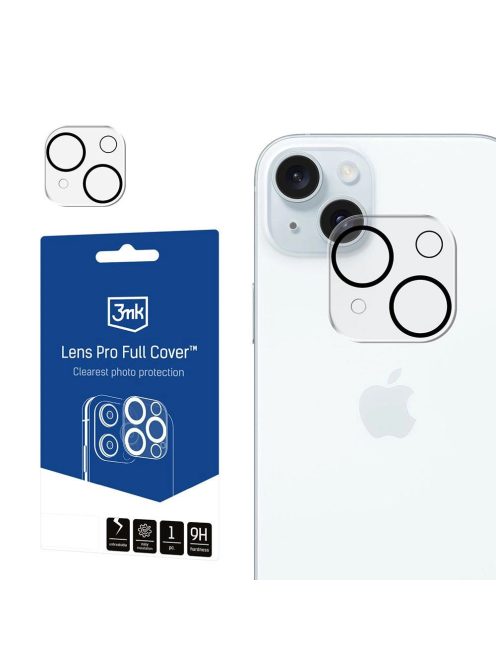 Apple iPhone 15/15 Plus - 3mk Lens Pro Full Cover